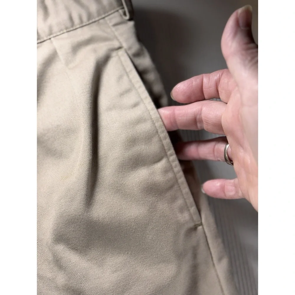 Polo Ralph Lauren‎ Khakis Pants 36 X 30 Men's Beige Cotton Designer Luxury